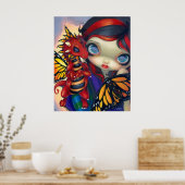 Poster Darling Dragonling III ART IMPRIMER dragon fairy m (Cuisine)
