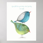 Poster d'Arrière - plan blanc (Devant)