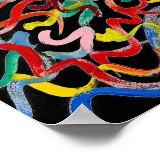 Poster d'art Abstrait (Coin)