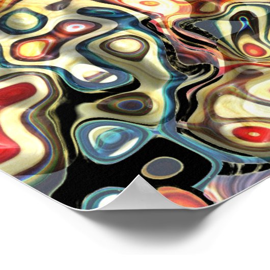 Poster d'art Abstrait (Coin)