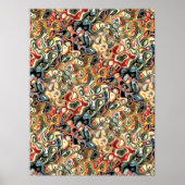 Poster d'art Abstrait (Devant)