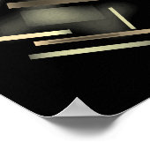 Poster d'art Abstrait (Coin)