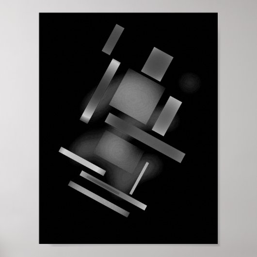 Poster d'art Abstrait (Devant)