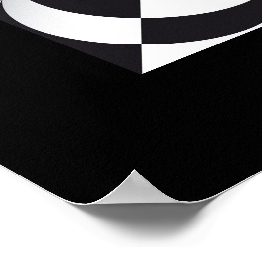 Poster d'art Abstrait (Coin)