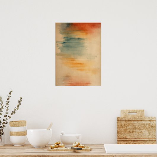 Poster d'art Abstrait captivant : Elevate Your Spa (Cuisine)