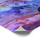 Poster d'art Abstrait Dancing World Dreamscape (Coin)