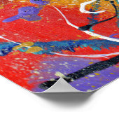 Poster d'art Abstrait de Drippal Play (Coin)