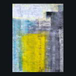 Poster d'art Abstrait de quelques Carrés modernes<br><div class="desc">L'image utilisée pour créer cette affiche est une peinture abstraite originale de la Galerie T30. C'est une excellente façon de partager et de profiter de l'art appréciable.</div>