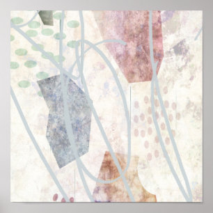 poster d'art abstrait décoration murale moderne