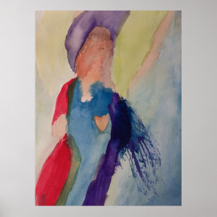 Poster d'art Abstrait Guardian Angel