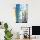 Poster d'art Abstrait 'Make a Statement' Imprimer (Bureau à domicile)