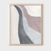Poster d'art abstrait moderne neutre