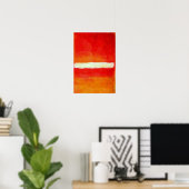 Poster d'art Abstrait moderne - Style Rothko (Bureau à domicile)