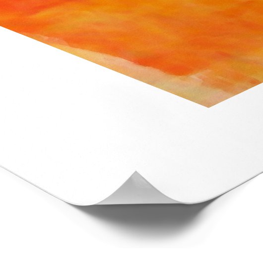 Poster d'art Abstrait moderne - Style Rothko (Coin)