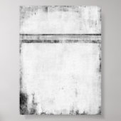 Poster d'art Abstrait noir et blanc 'Galaxy' (Devant)