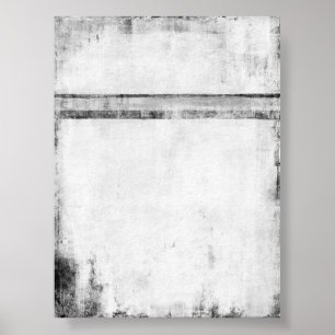 Poster d'art Abstrait noir et blanc 'Galaxy'