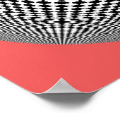 Poster d'art Abstrait personnalisé (Coin)