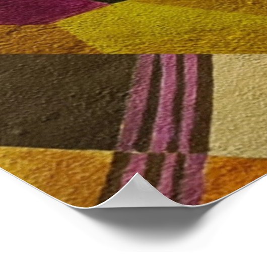 Poster d'art acrylique Moderne (Coin)