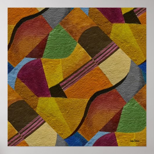 Poster d'art acrylique Moderne (Devant)