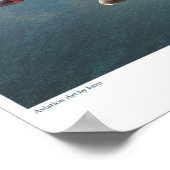 Poster d'art aéronautique "Aichi M6A Seiran" (Coin)