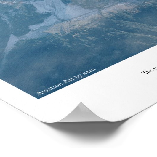 Poster d'art aéronautique "F-101 Voodoo" (Coin)