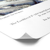 Poster d'art aéronautique "F-104 Starfighter" (Coin)