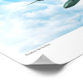 Poster d'art aéronautique "F-104 Starfighter" (Coin)