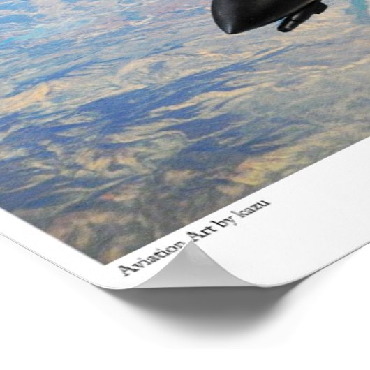 Poster d'art aéronautique "F-4 Phantom II" (Coin)