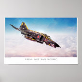 Poster d'art aéronautique "F-4 Phantom II" (Devant)