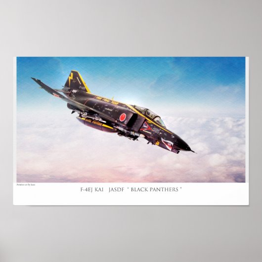 Poster d'art aéronautique "F-4 Phantom II" (Devant)