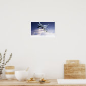 Poster d'art aéronautique "F-4 Phantom II JASDF" (Cuisine)