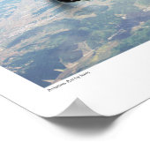 Poster d'art aéronautique "Hawker Tempest" (Coin)