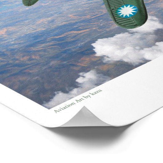 Poster d'art aéronautique "Polikarpov I-16" (Coin)