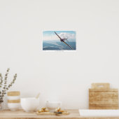 Poster d'art aéronautique "ZERO" (Cuisine)