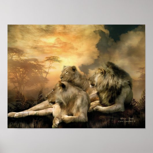 Poster d'art Africa-Pride/Imprimer (Devant)
