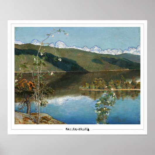 Poster d'art Akseli Gallen-Kallela Zedign #384 (Devant)