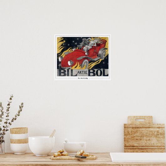 Poster d'art Akseli Gallen-Kallela Zedign #433 (Cuisine)