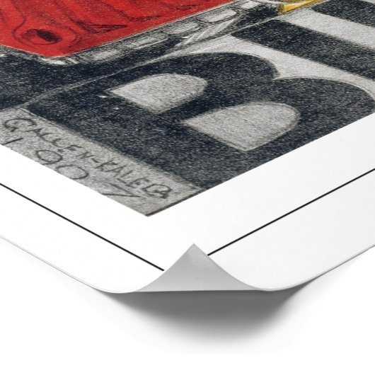 Poster d'art Akseli Gallen-Kallela Zedign #433 (Coin)