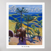 Poster d'art Akseli Gallen-Kallela Zedign #9