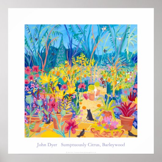 Poster d'art : Alan Titchmarsh Barleywood Garden. (Devant)