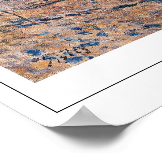 Poster d'art Alfred Sisley Zedign #4 (Coin)