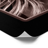 Poster d'art Alpha 3D CGI (Coin)