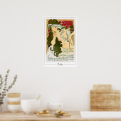 Poster d'art Alphonse Mucha Zedign #115 (Cuisine)