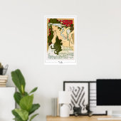 Poster d'art Alphonse Mucha Zedign #115 (Bureau à domicile)