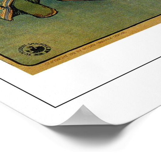 Poster d'art Alphonse Mucha Zedign #147 (Coin)