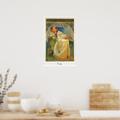 Poster d'art Alphonse Mucha Zedign #147 (Cuisine)