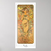 Poster d'art Alphonse Mucha Zedign #160 (Devant)