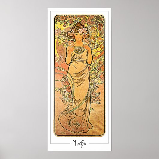 Poster d'art Alphonse Mucha Zedign #160 (Devant)