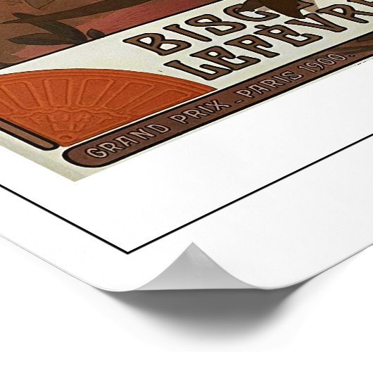 Poster d'art Alphonse Mucha Zedign #183 (Coin)