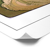 Poster d'art Alphonse Mucha Zedign #214 (Coin)